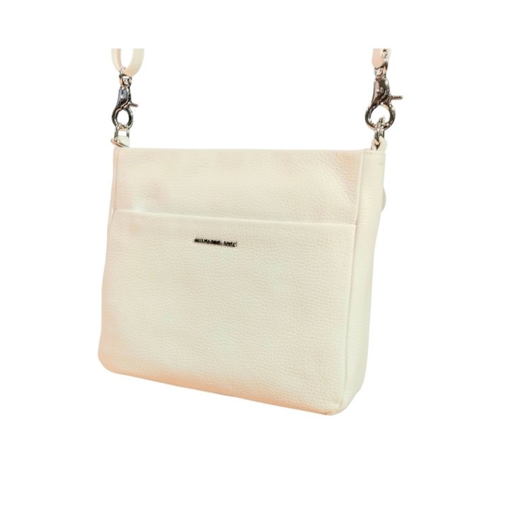 MANDARINA DUCK MELLOW LEATHER Handtasche weiß